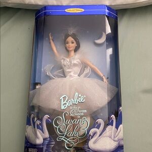 Barbie as the swan queen in swan lake